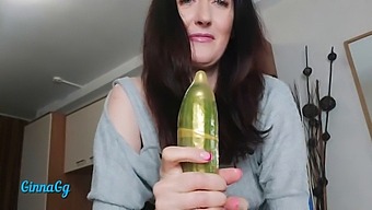 My Vagina Began To Drip After Inserting A Cucumber. Fisting And Gushing