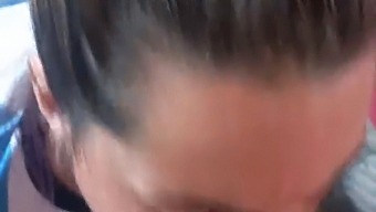 Blonde Enjoys Consuming Ejaculation