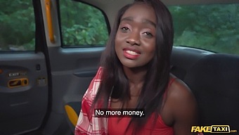 Fake Taxi Driver'S Pov: Ebony Babe Reveals Her Body And Invites Rough Sex