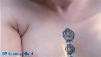 Naomi Hughes Is An Amateur Redhead With Great Ass And Big Natural Tits And She Gets A Creampie.